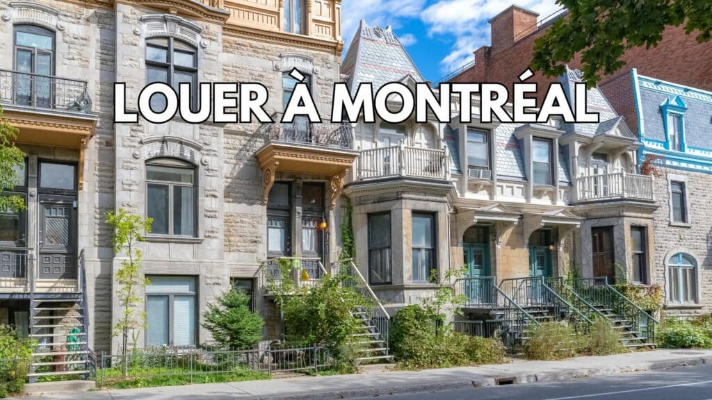 Louer un appartement à Montréal