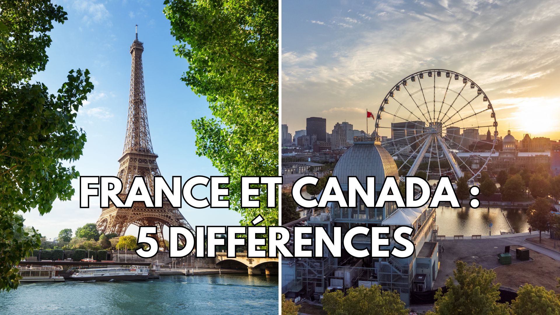 Différences pour les Français au Canada